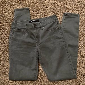 Gray EXPRESS jeans